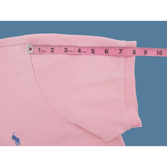 Polo Ralph Lauren Polo Shirt Men’s XL Pink Custom Fit Blue Pony Logo Short Sleev - Picture 7 of 13